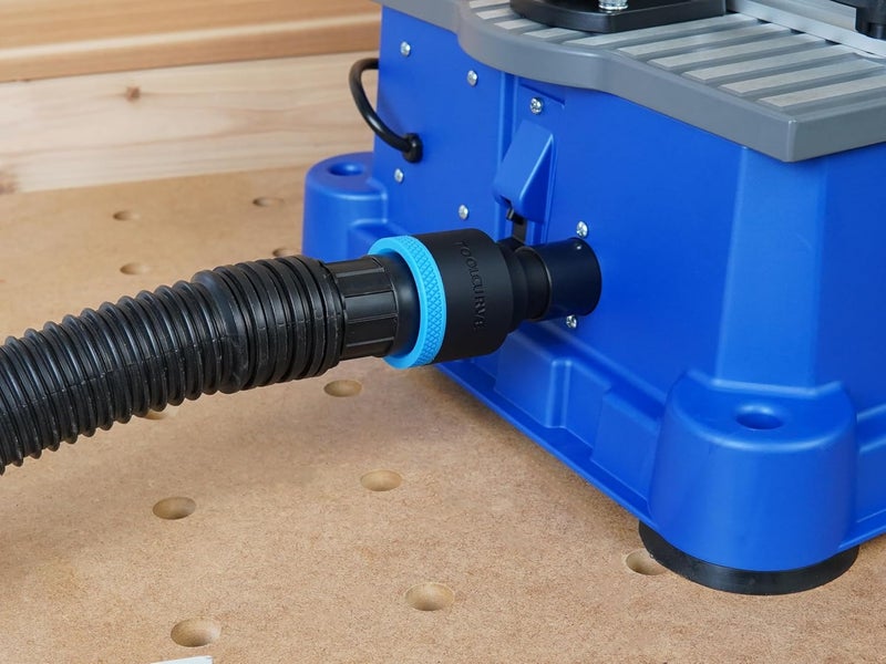 ToolCurve Hose Adapter Compatible with Kreg Foreman Pocket Hole Jig (1-7/8" Hose) - Image 1